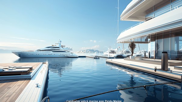 Construisez votre marina avec Poralu Marine