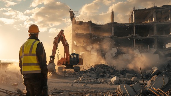 Démolition sécurisée avec une entreprise experte